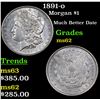 Image 1 : 1891-o Morgan Dollar $1 Grades Select Unc