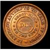 Image 3 : 1863 Shoot Him on the Spot Dix Civil War Token 1c Grades xf+