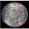 Image 3 : 1883-p Rainbow Toned Morgan Dollar $1 Grades Choice Unc