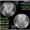 Image 1 : 1880-s Morgan Dollar $1 Grades Choice Unc+ PL