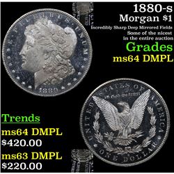 1880-s Morgan Dollar $1 Grades Choice Unc DMPL