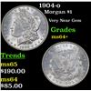 Image 1 : 1904-o Morgan Dollar $1 Grades Choice+ Unc