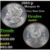 Image 1 : 1885-p Morgan Dollar $1 Grades Choice+ Unc