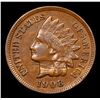 Image 2 : 1908 Major Mint Error Obv Indian Cent 1c Grades Choice AU/BU Slider