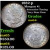 Image 1 : 1882-p Morgan Dollar $1 Grades Choice+ Unc
