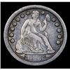 Image 2 : 1853-o Arrows Seated Liberty Dime 10c Grades vf++