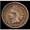 Image 2 : 1864 cn Indian Cent 1c Grades vg+