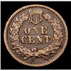 Image 3 : 1864 cn Indian Cent 1c Grades vg+
