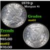 Image 1 : 1879-p Morgan Dollar $1 Grades Select Unc