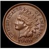 Image 2 : 1900 Indian Cent 1c Grades GEM+ Unc BN