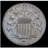 Image 2 : 1883 Shield Nickel 5c Grades Select AU