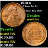 Image 1 : 1910-s Lincoln Cent 1c Grades Select Unc BN