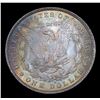 Image 3 : 1881-o Rainbow Toned Morgan Dollar $1 Grades Select Unc