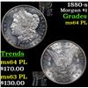 Image 1 : 1880-s Morgan Dollar $1 Grades Choice Unc PL