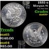 Image 1 : 1881-s Morgan Dollar $1 Grades Choice+ Unc