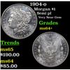 Image 1 : 1904-o Morgan Dollar $1 Grades Choice+ Unc