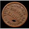 Image 3 : 1863 Fruit Dealers Civil War Token 1c Grades Select AU