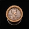 Image 2 : Mixed small cents 1c orig shotgun roll, 1919-d Wheat Cent, 1896 Indian Cent other end, McDonalds Wra