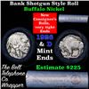 Image 1 : Buffalo Nickel Shotgun Roll in Old Bank Style 'Bell Telephone'  Wrapper 1926 & d Mint Ends