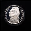 Image 2 : Proof Mixed Jefferson nickel 5c roll, 1957-2007, 40 pieces
