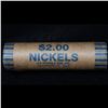 Image 4 : ***Auction Highlight*** Uncirculated 5c orig shotgun roll, 1945-s  In N.F. String & Son Wrapper (fc)