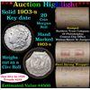 Image 1 : ***Auction Highlight*** Full solid date 1903-s Morgan silver dollar roll, 20 coins (fc)