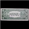 Image 3 : 1935A $1 Silver Certificate Hawaii, Signatures of Julian & Morgenthau Grades AU, Almost Unc