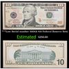 Image 1 : ***Low Serial number 2004A $10 Federal Reserve Note Grades Gem CU