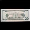 Image 3 : **Low Serial number 2004 $20 FRN  Grades Choice CU