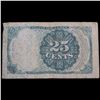 Image 3 : 1874 25c Fractional Currency, 5th Issue, Long Key Grades f+