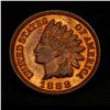 Image 6 : ***Auction Highlight*** 1888 Indian Cent 1c Graded Choice Unc RB By USCG (fc)