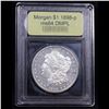 Image 4 : ***Auction Highlight*** 1898-p Morgan Dollar $1 Graded Choice Unc DMPL By USCG (fc)