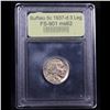 Image 4 : ***Auction Highlight*** 1937-d 3 Leg FS-901 Buffalo Nickel 5c Graded Select Unc By USCG (fc)