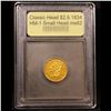 Image 4 : ***Auction Highlight*** 1834 HM-1 Small Head Classic Head $2 1/2 Gold Graded Select Unc By USCG (fc)