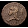 Image 2 : ***Auction Highlight*** 1793 Head Left C-3 R3 Liberty Cap 1/2c Graded vf++ By USCG (fc)