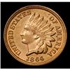 Image 2 : ***Auction Highlight*** 1864 cn Indian Cent 1c Graded Choice Unc By USCG (fc)