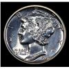 Image 2 : Proof ***Auction Highlight*** 1938 Mercury Dime 10c Graded GEM+ Proof By USCG (fc)
