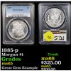 Image 1 : PCGS 1885-p Morgan Dollar $1 Graded ms65 By PCGS