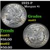 Image 1 : 1921-P Morgan Dollar $1 Grades Select Unc