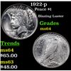 Image 1 : 1922-p Peace Dollar $1 Grades Choice Unc