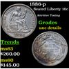 Image 1 : 1886-p Seated Liberty Dime 10c Grades Unc Details