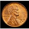 Image 2 : 1910-s Lincoln Cent 1c Grades Choice+ Unc RB