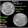 Image 1 : 1888-p Morgan Dollar $1 Grades Select Unc
