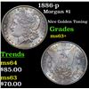 Image 1 : 1886-p Morgan Dollar $1 Grades Select+ Unc