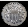 Image 2 : 1883 Shield Nickel 5c Grades Choice Unc