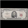 Image 2 : *Star Note* 1963 $5 Red seal United States Note Grades xf