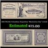 Image 1 : 1893 Worlds Columbian Exposition "Manhattan Day" w/stub Grades Gem+ CU