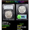 Image 1 : ***Auction Highlight*** PCGS 1886-p Morgan Dollar $1 Graded ms66 By PCGS (fc)
