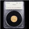 Image 2 : ***Auction Highlight*** PCGS 1926-p Gold Indian Quarter Eagle $2 1/2 Graded ms62 By PCGS (fc)