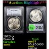 Image 1 : ***Auction Highlight*** PCGS 1923-p Peace Dollar $1 Graded ms66 By PCGS (fc)